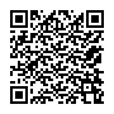 QR-code voor telefoonnummer +12178268437