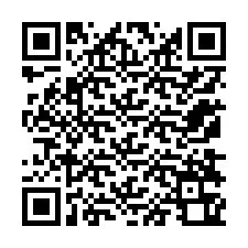 Kode QR untuk nomor Telepon +12178360647