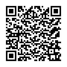 QR kód a telefonszámhoz +12178361141