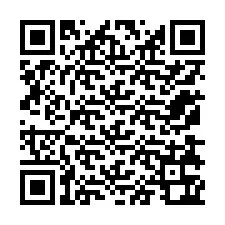 Kode QR untuk nomor Telepon +12178362817