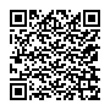 QR kód a telefonszámhoz +12178375096