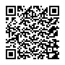 Codice QR per il numero di telefono +12178382083