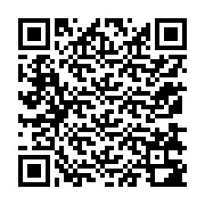 QR код за телефонен номер +12178382906