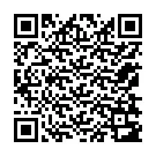 QR код за телефонен номер +12178383467