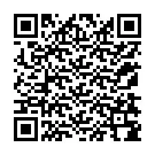 QR Code สำหรับหมายเลขโทรศัพท์ +12178384140