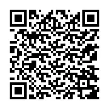 Kode QR untuk nomor Telepon +12178387682