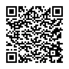 QR kód a telefonszámhoz +12178419312