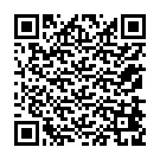 Kode QR untuk nomor Telepon +12178429013