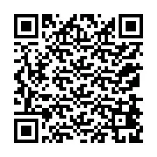 QR kód a telefonszámhoz +12178429018