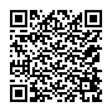 QR Code สำหรับหมายเลขโทรศัพท์ +12178429463