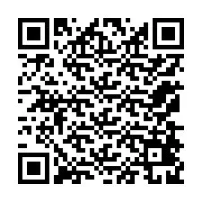 Código QR para número de telefone +12178429477