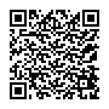 QR kód a telefonszámhoz +12178429480