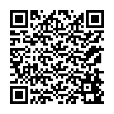 QR код за телефонен номер +12178441551