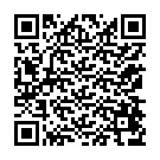 Código QR para número de telefone +12178476596