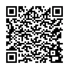 QR код за телефонен номер +12178492126