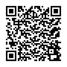 Código QR para número de telefone +12178492645