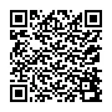 Código QR para número de teléfono +12178492648