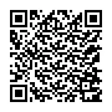 QR-koodi puhelinnumerolle +12178701364