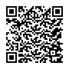 QR-koodi puhelinnumerolle +12178701367