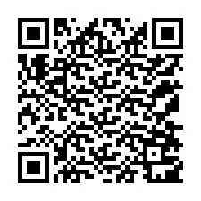 QR-koodi puhelinnumerolle +12178701370