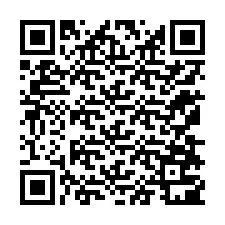 QR-koodi puhelinnumerolle +12178701372