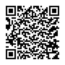 Kode QR untuk nomor Telepon +12178714714