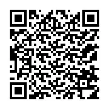 Código QR para número de teléfono +12178714715