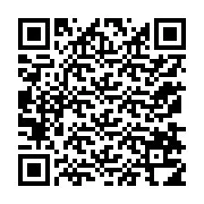 QR-koodi puhelinnumerolle +12178714716