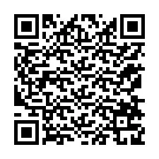 QR kód a telefonszámhoz +12178729722