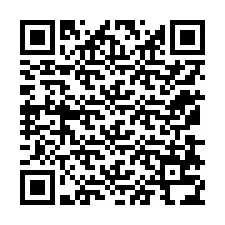 Kode QR untuk nomor Telepon +12178734456