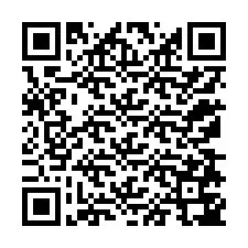 QR код за телефонен номер +12178747198