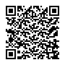 QR kód a telefonszámhoz +12178747201