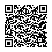 QR kód a telefonszámhoz +12178829795