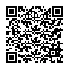 QR-код для номера телефона +12178829852