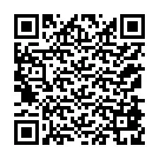 QR kód a telefonszámhoz +12178829854