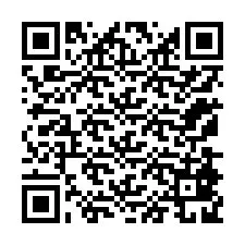 QR-код для номера телефона +12178829855