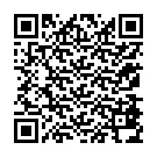 QR kód a telefonszámhoz +12178834882