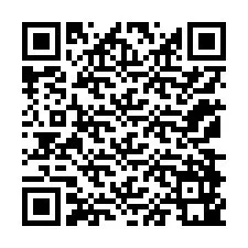 QR kód a telefonszámhoz +12178941695