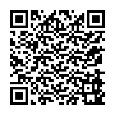 QR kód a telefonszámhoz +12178941806