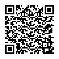 Kode QR untuk nomor Telepon +12178943206