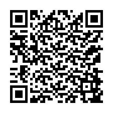 QR-код для номера телефона +12178947254
