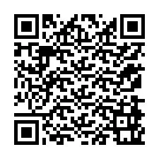 Kode QR untuk nomor Telepon +12178961042