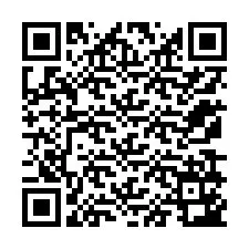 QR Code สำหรับหมายเลขโทรศัพท์ +12179143683