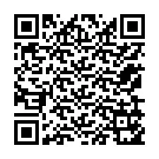 QR kód a telefonszámhoz +12179151427