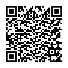 QR kód a telefonszámhoz +12179151432