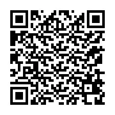 QR kód a telefonszámhoz +12179428552