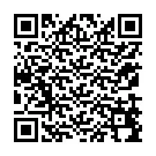 QR код за телефонен номер +12179494402