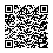 QR kód a telefonszámhoz +12179802346