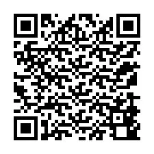 Kode QR untuk nomor Telepon +12179840144