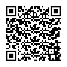 QR-код для номера телефона +12179841917